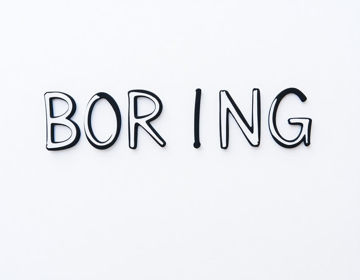 boring synonym