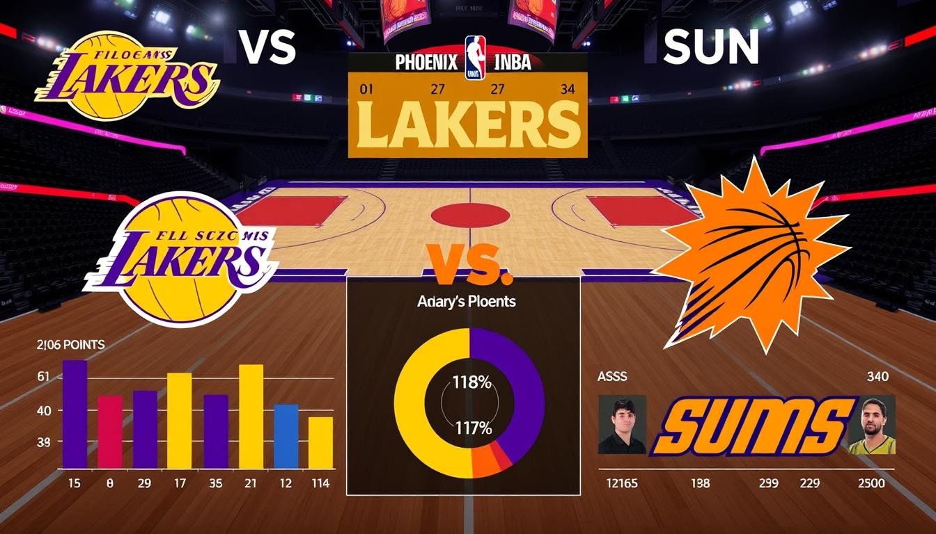 lakers vs phoenix suns match player stats